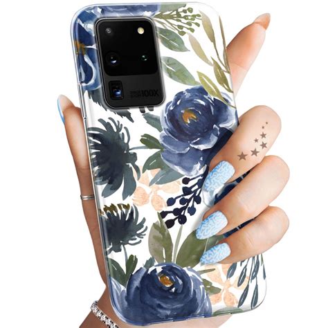 Etui Do Samsung S20 Ultra S11 Plus Wzory Kwiaty Kwieciste Flower