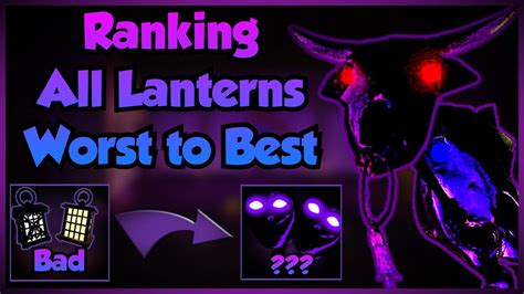 Ranking All The Lanterns From Worst To Best The Mimic Youtube