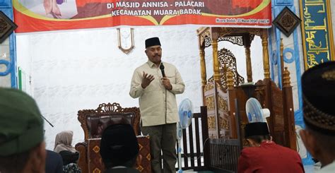 Safari Ramadhan Di Badak Baru Bupati Ajak Makmurkan Masjid