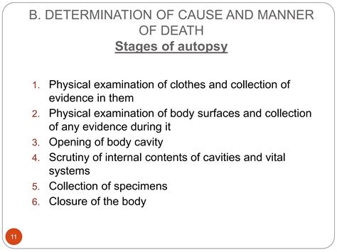 Procedure Of Autopsy Ppt