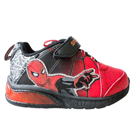 Spider-Man Kids Light Up Shoes