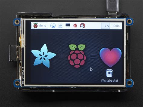 Pitft Plus X Tft Touchscreen For Raspberry Pi Id