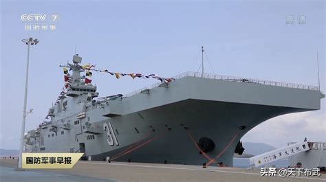 Three New Ships Entered Service At The Same Time Hainan Xiti 075 Amphibious Ship How Will 003