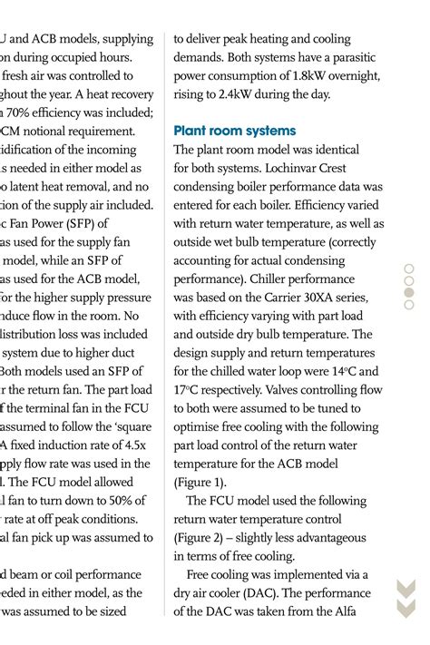 Special Features Fan Coil Units Efficiency Report Cibse Journal