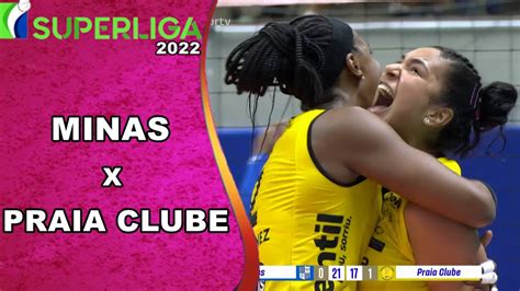 MINAS X PRAIA CLUBE MELHORES MOMENTOS SUPERLIGA 2022 2023 YouTube