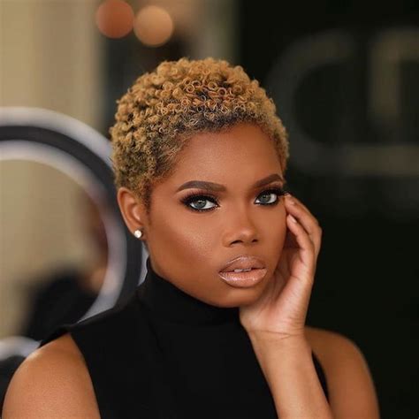 15 Low Maintenance Short Natural Haircuts For Black Females