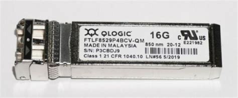 FTLF8529P4BCV QM QLogic 16GB SFP 850nm Optical Transceiver For Sale