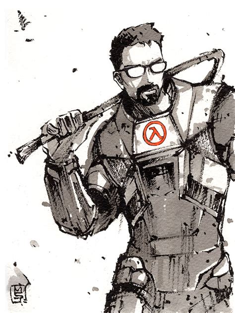 Gordon Freeman From Half Life By MyCKs On DeviantArt Red Dead