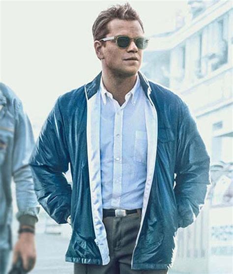 Matt Damon Ford V Ferrari Jacket | Carroll Shelby Jacket - Jackets Expert