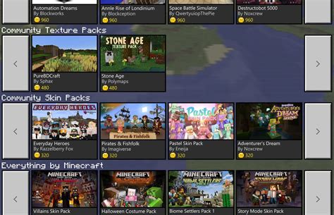 Minecraft Marketplace is your new store for community-created skins, texture packs, and more ...