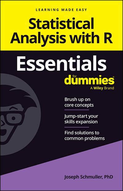 Statistical Analysis With R Essentials For Dummies CoderProg