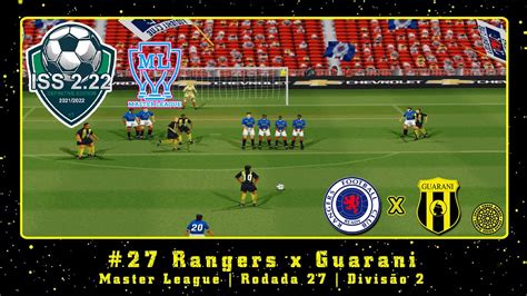 ISS Pro Evolution 2 22 PS1 ML 27 Rangers X Guarani Rodada 27