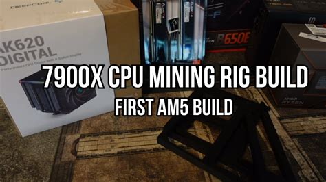 7900x Cpu Mining Rig Build More Profitable Than A 4070ti Super Youtube