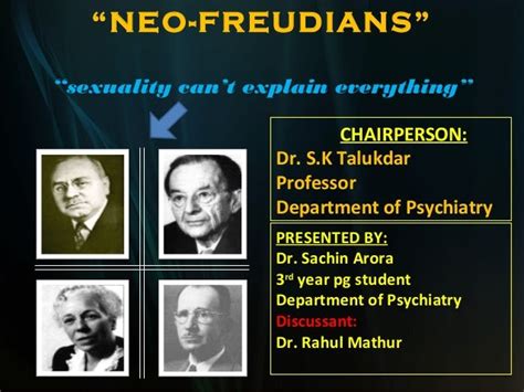 Neo freudians