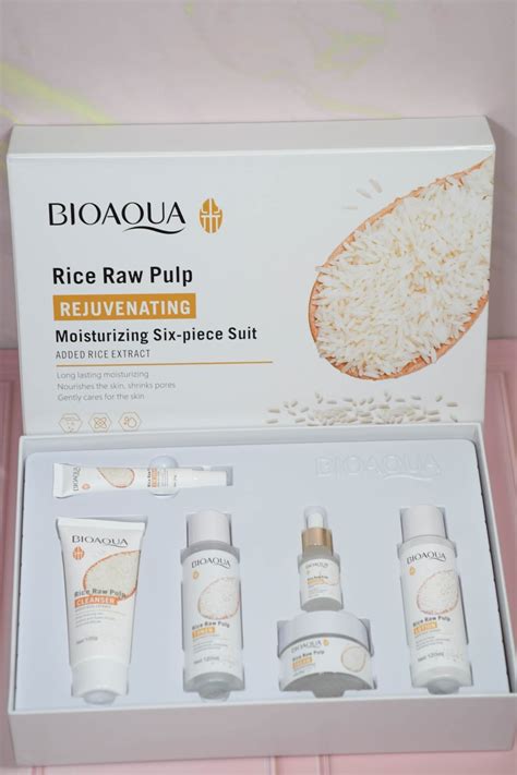 Kit Completo De Skin Care Extractos De Arroz Bioaqua Valmar