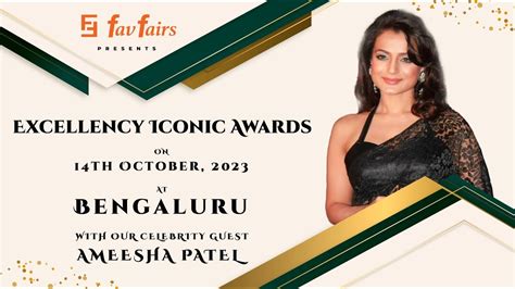 An Unforgettable Day Excellency Iconic Awards 2023 With Ameeshapatel