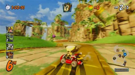 Papus Pyramid Filtrada Carrera Completa Crash Team Racing Nitro