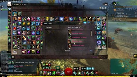 Gw2 First Ascended Weapon Loot Drop From Tequatl The Sunless Youtube