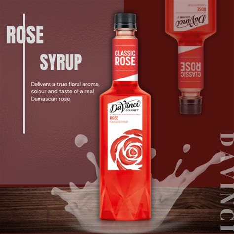 Davinci Gourmet Rosee Flavoured Syrup Ml Syrup Pump Ready Stock