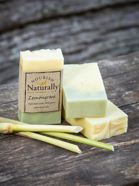 Fresh Lemongrass Soap Uplifting Lemony Scent Suitable For All Skin Types