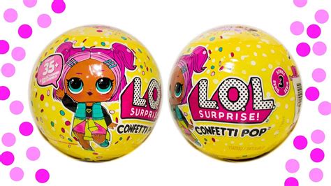 ЛОЛ КОНФЕТТИ ПОП Оригинальные ШАРИКИ LOL Confetti Pop в РОССИИ Куклы ...