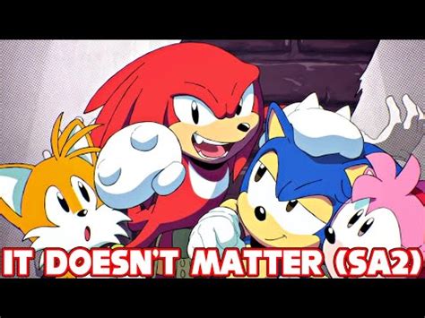 Sonic It Doesn T Matter 100 Sub Special AMV YouTube