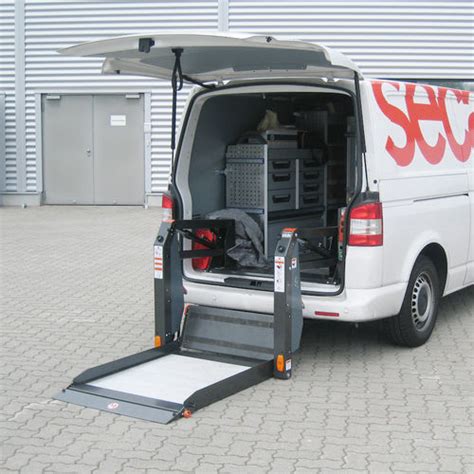 Retractable Lift Gate Dh P Dhollandia Side Mount Van Electric