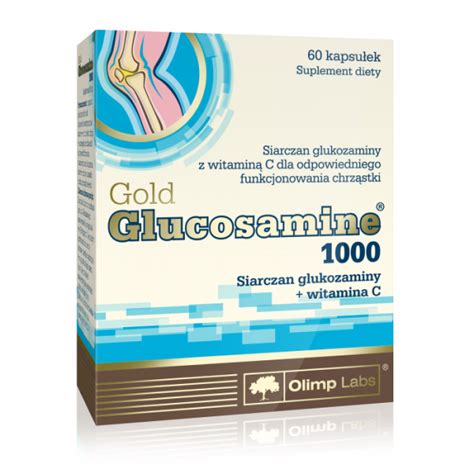 Olimp Labs Glucosamine Gold Glukozamina Z Witamin C Glucosamine Gold