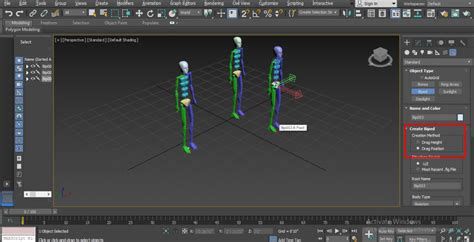 Biped In 3ds Max Animating And Rigging Character Model Using Biped