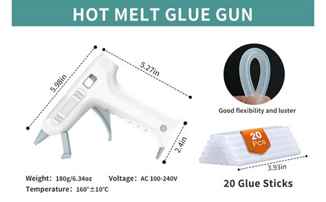 Amazon Hot Melt Cordless Glue Gun S Fast Preheating Usb Rechargeable Anti Hot Drip