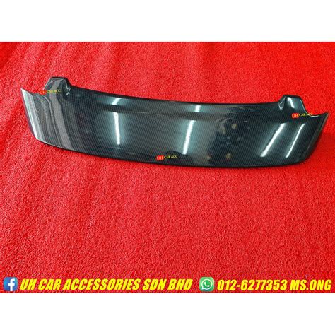 Perodua Myvi Old 2004 2010 Passo Trd Carbon Spoiler [ready Stock] Shopee Malaysia