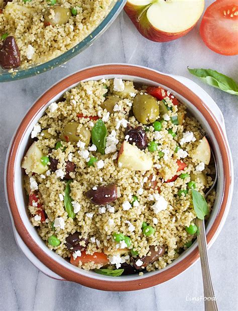 Pesto Couscous Salad A 15 Minute Vegetarian Pantry Recipe