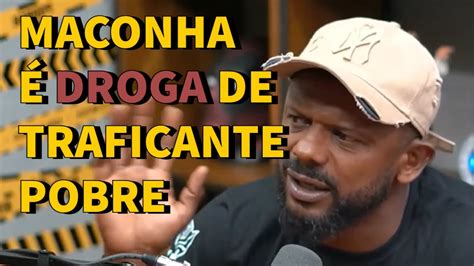 MACONHA É DROGA DE TRAFICANTE POBRE DELEGADO DA CUNHA PODPAH YouTube