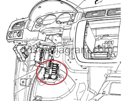 Fuse box diagram Chevrolet Silverado 2008