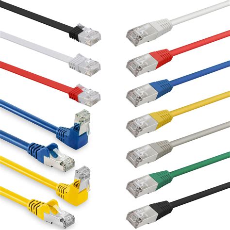 10m Cat 6 Patchkabel Netzwerkkabel Flachkabel Flach Kabel U Utp Dsl Lan Weiß Ebay