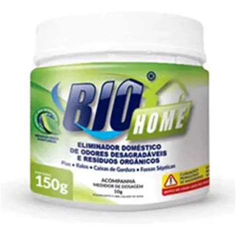 Limpa Fossa E Caixa De Gordura E Ralos Biohome 150g MercadoLivre