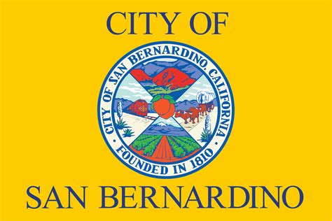 San Bernardino flag color codes