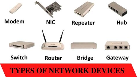 Computer Network Devices Modem Nic Repeater Hub Switch Router