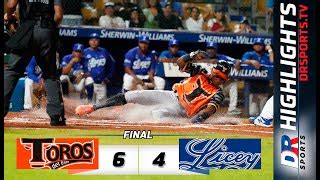 Resumen Toros Del Este Vs Tigres Del Licey Nov Serie