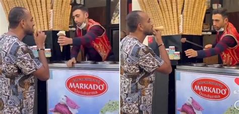 Viral Video: Man Pulls A Prank On Turkish Ice Cream Vendor, Leaves ...