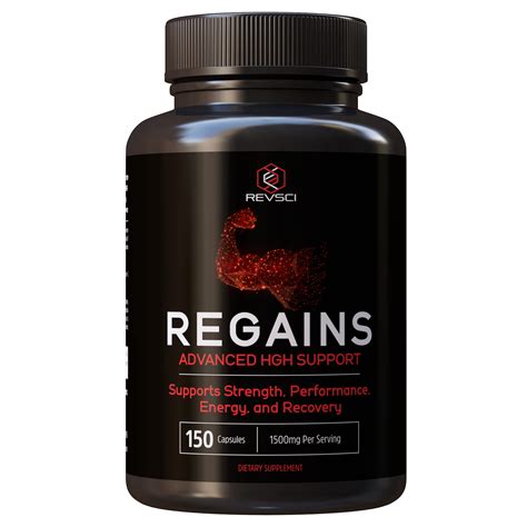 Buy Regains HGH Supplements for Men & Women - Natural GH Boost, HGH ...