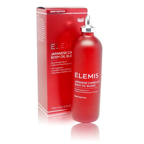 Elemis Nourishing Japanese Camellia Body Oil Blend For Massage And Skin