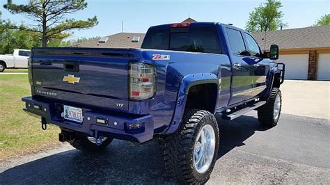 2015 Chevy 2500hd Ltz Crew Cab Short Bed 4x4 Diesel Lifted Duramax 66l