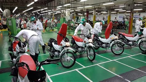 Polo Industrial De Manaus Produz Mil Motocicletas No Primeiro