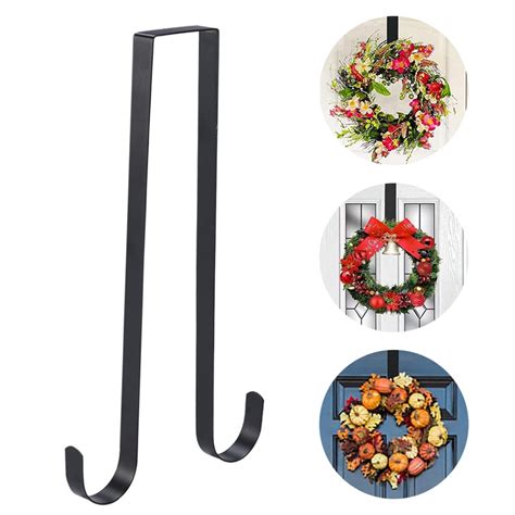 Inches Double Side Wreath Hanger Over The Door Large Wreath Metal