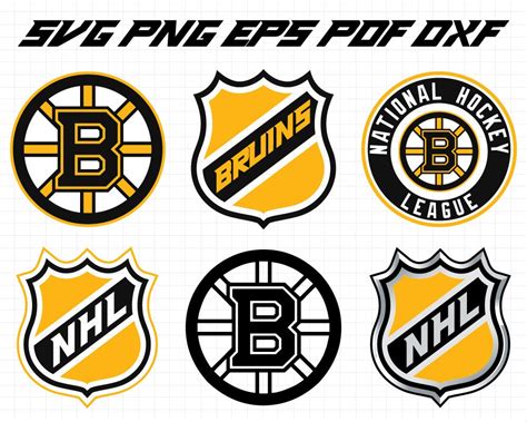 Boston Bruins Svg Bruins Svg Nhl Svg Hockey Cricut Etsy