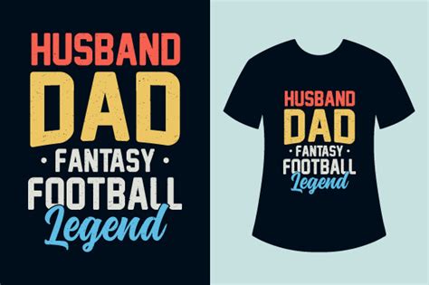 Football Dad Fathers Day T Shirt Design Graphic By Lakiaktertsd