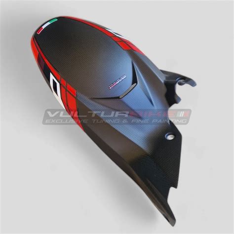 Guardabarros trasero de carbono de diseño Pikes Peak Ducati Multistrada V4