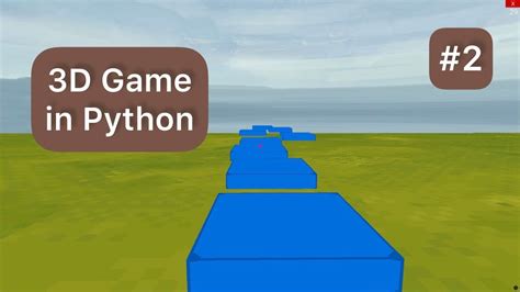 Make 3D Game With Python Ursina Engine 2 Create Moving Platforms