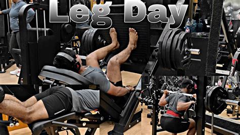 Intense Leg Day Quad Focused Youtube